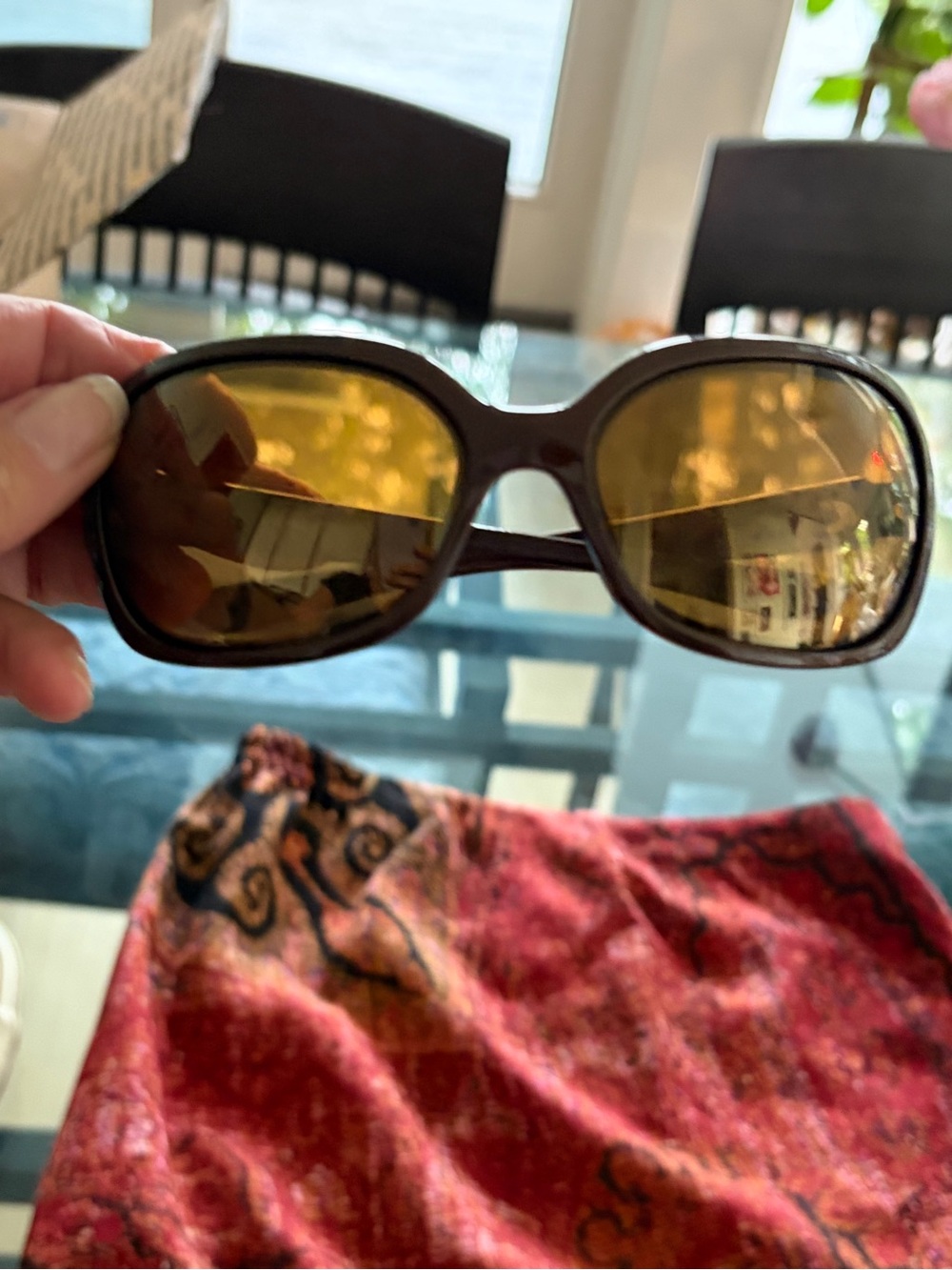 Oakley Women's Brown Gradient Wrap Sunglasses Pulse